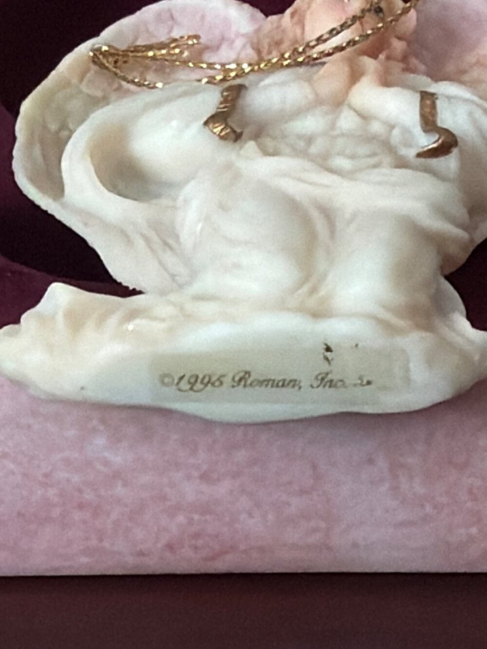 Seraphim Classics Claire & Iris Angel Ornaments Vintage Lot of 2 Roman Inc - Picture 9 of 9